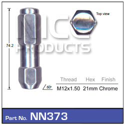 Wheel Nut NN373 - Nice Products | Universal Auto Spares