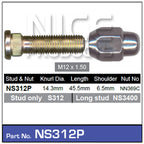 Stud & Nut NS312P - Nice Products | Universal Auto Spares
