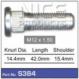 Wheel Stud S384 - Nice Products | Universal Auto Spares