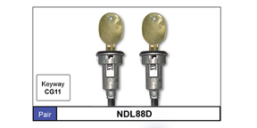 Door Locks Pair NDL88D - Nice Products | Universal Auto Spares