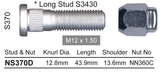 Stud & Nut NS370D - Nice Products | Universal Auto Spares