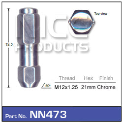 Wheel Nut NN473 - Nice Products | Universal Auto Spares