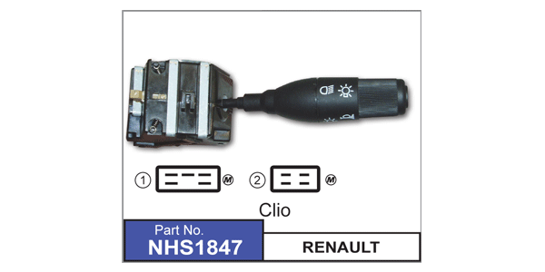 Head Lamp Switch NHS1847 - Nice Products | Universal Auto Spares