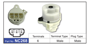 Ignition Switch NC268 - Nice Products | Universal Auto Spares