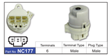 Ignition Switch NC177 - Nice Products | Universal Auto Spares