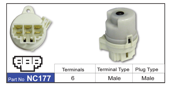 Ignition Switch NC177 - Nice Products | Universal Auto Spares