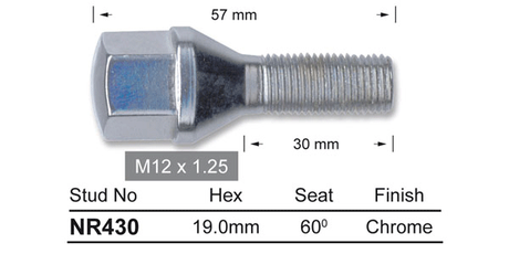 One Piece Stud NR430 - Nice Products | Universal Auto Spares