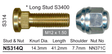 Stud & Nut NS314Q - Nice Products | Universal Auto Spares