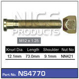 Long Stud & Nut NS4770 - Nice Products | Universal Auto Spares