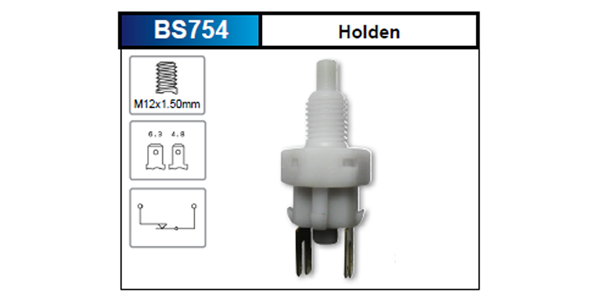 Brake Light Switch BS754 - Nice Products | Universal Auto Spares