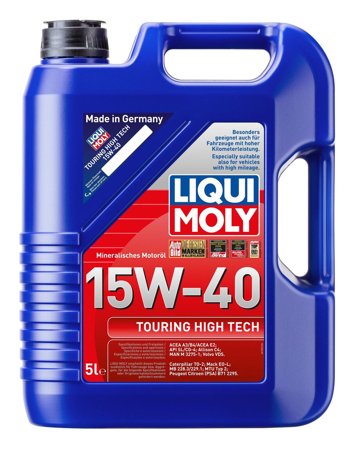 Touring High Tech 15W-40 5L - LIQUI MOLY | Universal Auto Spares