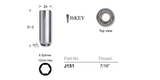 Chrome Nut J151 - Nice Products | Universal Auto Spares