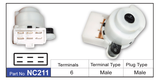Ignition Switch NC211 - Nice Products | Universal Auto Spares