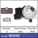 Ignition Switch NC442 - Nice Products | Universal Auto Spares
