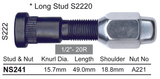 Stud & Nut NS241 - Nice Products | Universal Auto Spares