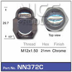Wheel Nut NN372C - Nice Products | Universal Auto Spares