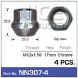 Wheel Nut Pkt 4 NN307-4 - Nice Products | Universal Auto Spares
