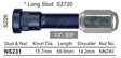 Stud & Nut NS231 - Nice Products | Universal Auto Spares