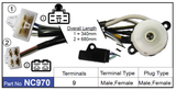 Ignition Switch NC970 - Nice Products | Universal Auto Spares
