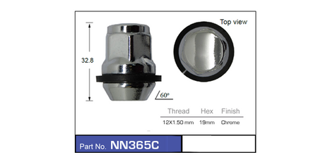 Wheel Nut NN365C - Nice Products | Universal Auto Spares