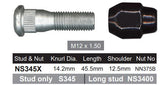 Stud & Nut NS345X - Nice Products | Universal Auto Spares