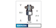 Washer Jet Pair NWN596 - Nice Products | Universal Auto Spares