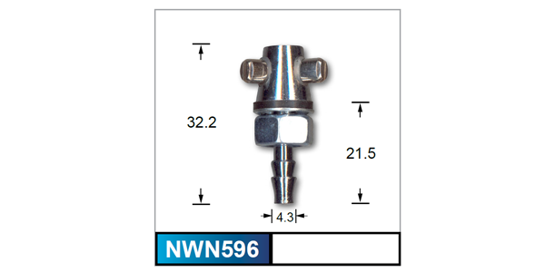 Washer Jet Pair NWN596 - Nice Products | Universal Auto Spares