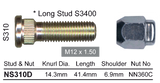 Stud & Nut NS310D - Nice Products | Universal Auto Spares
