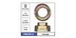 Hub Nuts Pair HN245-2 - Nice Products | Universal Auto Spares