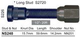Stud & Nut NS248 - Nice Products | Universal Auto Spares