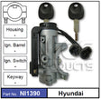 Ignition Lock NI1390 - Nice Products | Universal Auto Spares