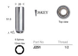 Chrome Nut J251 - Nice Products | Universal Auto Spares