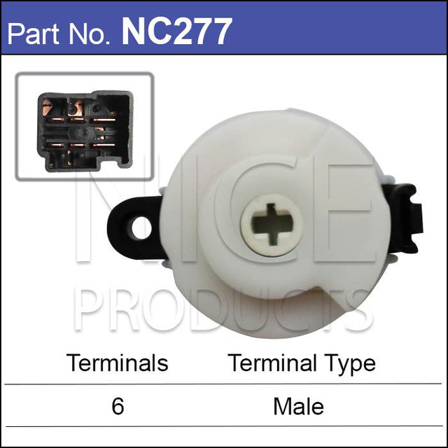 Ignition Switch NC277 - Nice Products | Universal Auto Spares