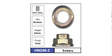 Hub Nuts Pair HN246-2 - Nice Products | Universal Auto Spares