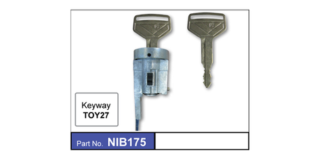 Ignition Barrel NIB175 - Nice Products | Universal Auto Spares