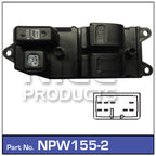 2 Button Power Window Switches NPW155-2 - Nice Products | Universal Auto Spares
