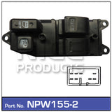 2 Button Power Window Switches NPW155-2 - Nice Products | Universal Auto Spares