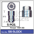 Lock Nuts S6-5LOCK - Nice Products | Universal Auto Spares