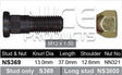 Stud & Nut NS369 - Nice Products | Universal Auto Spares