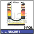 Retainer -U- NUC05-5 - Nice Products | Universal Auto Spares