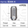 Chrome Nut B344-4 - Nice Products | Universal Auto Spares