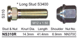 Stud & Nut NS310R - Nice Products | Universal Auto Spares