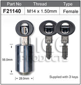 Spare Wheel Lock F21140 - Nice Products | Universal Auto Spares