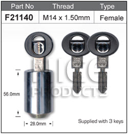 Spare Wheel Lock F21140 - Nice Products | Universal Auto Spares