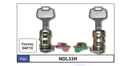Door Locks Pair NDL33H - Nice Products | Universal Auto Spares