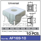 Fasteners Pkt 10 AF169-10 - Nice Products | Universal Auto Spares