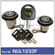 Anti-Theft Locks NUL1233F - Nice Products | Universal Auto Spares
