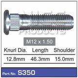 Wheel Stud S350 - Nice Products | Universal Auto Spares