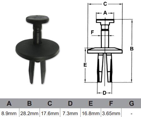 Fasteners Bag 1000 AF303-1000 - Nice Products | Universal Auto Spares