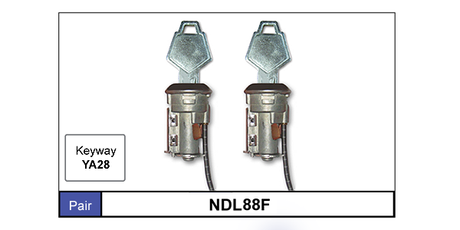 Door Locks Pair NDL88F - Nice Products | Universal Auto Spares